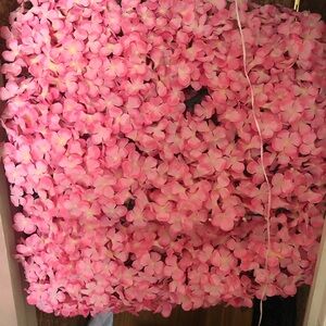 Pink Floral Wall Decor